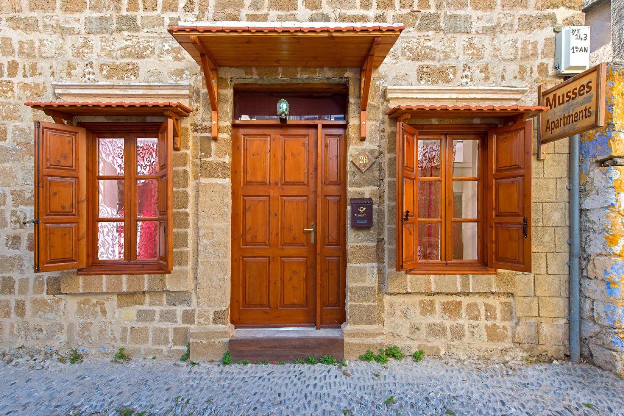 Ferienwohnung Muses-Old Town Rhodes City Exterior foto